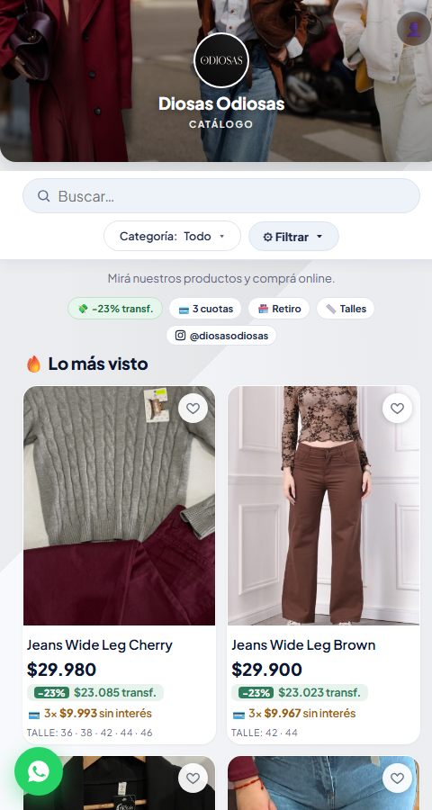 Tienda online de Diosas Odiosas